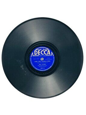 Bing Crosby And The Angels Sing / S'posin' 10 Inch Shellac 78 RPM Decca 2413